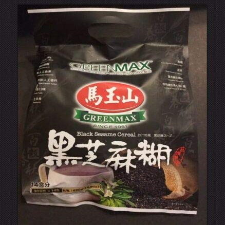 Greenmax Black Sesame Cereal 30g x 14 Sachets (420g)