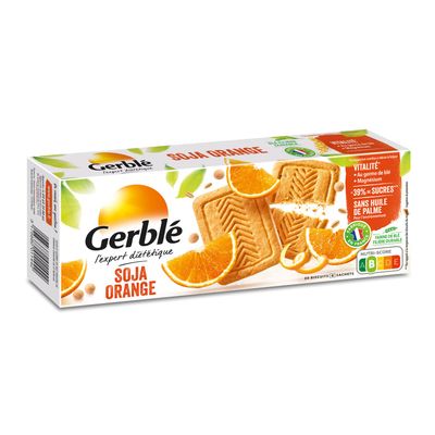 Gerbl soy orange biscuit the pack 20 biscuits 280g - set of 6