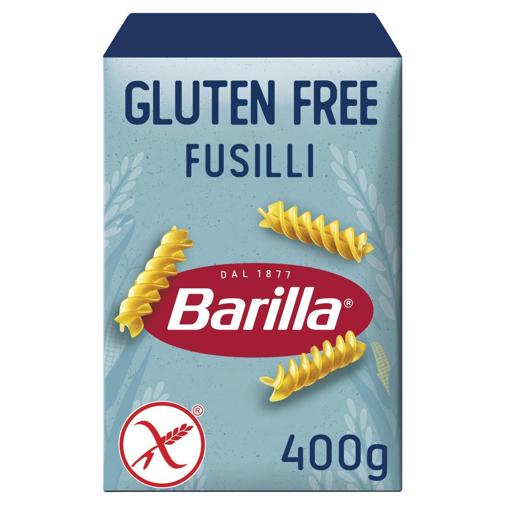 6X Barilla Fusilli 400g Senza Glutine Pasta Gluten Free