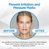 resplabs CPAP Strap Covers - Soft Reusable Fabric Strap Cushions Compatible with Most CPAP Headgear Straps - Designed to Reduce Red Marks and Improve Comfort - 4 Pack view 3