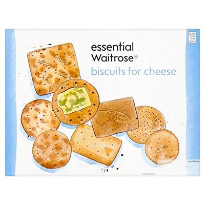 Biscuits for Cheese Essential Waitrose 300g (Pack of 2)