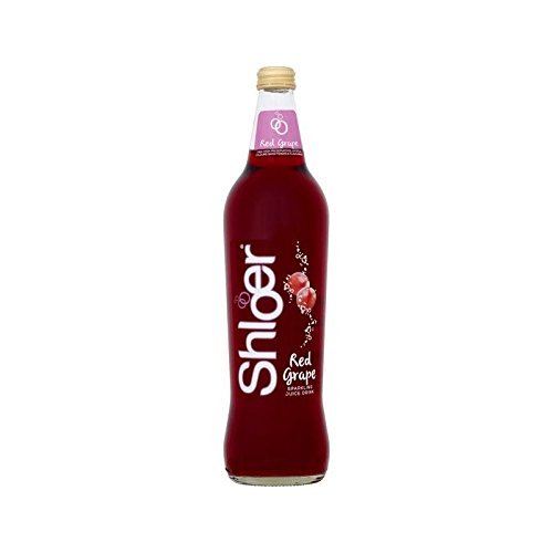 Shloer Sparkling Red Grape Drink 750ml (Pack of 2)