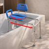 Platinum Health Gateway Premium Sliding Bath Transfer Bench with Swivel Seat-Padded view 1