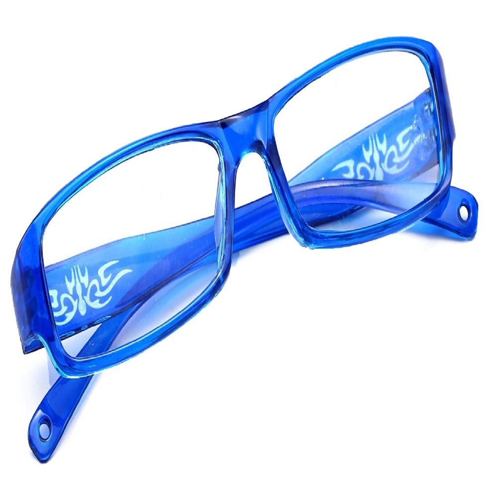 4sold Slim Reading Mosaic Glasses +0.50 +0.75 1.00 +1.5 +2.00 +2.5 +3.5 +4.00 brand (Blue, 2.00)