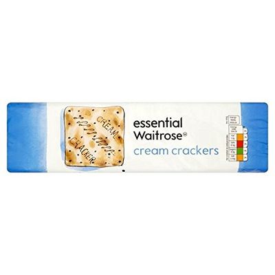 Cream Crackers Essential Waitrose 300g (Pack of 2)