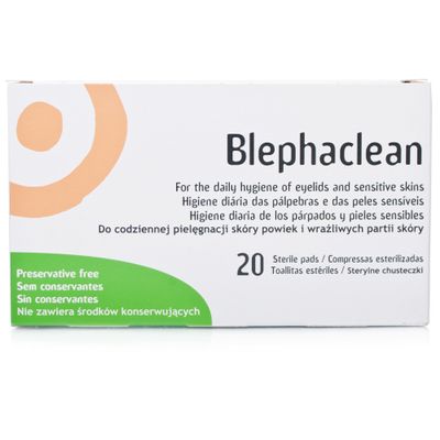 Blepharitis Old Wipes Blephaclean 20 x 2 40