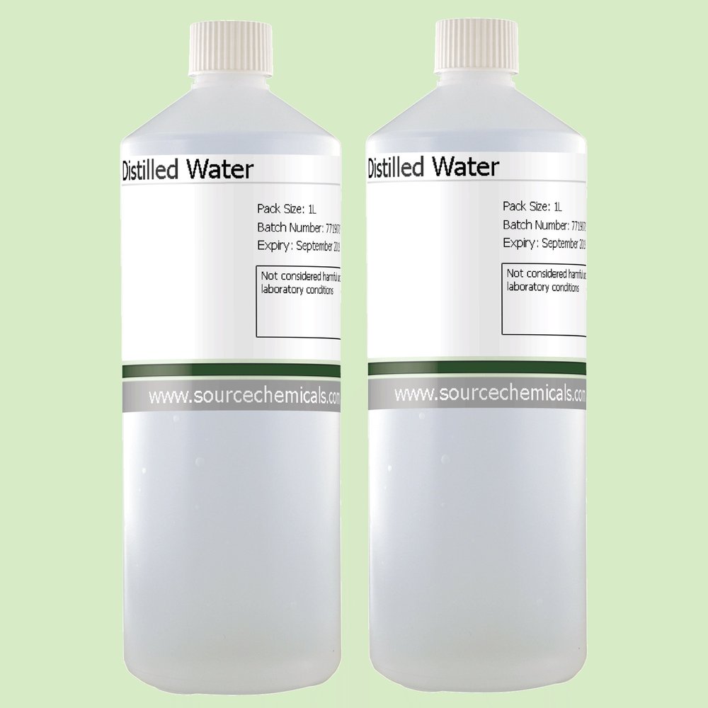 Distilled Water 2 X 1 Litre (2L) Inc Delivery