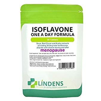SOYA Isoflavone Red Clover 2-Pack 60 Tablets Isoflavones Kudzu Extract Natural