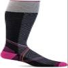 Sockwell Women's Pulse Graduated Compression Socks, Medium/Large, Black view 1