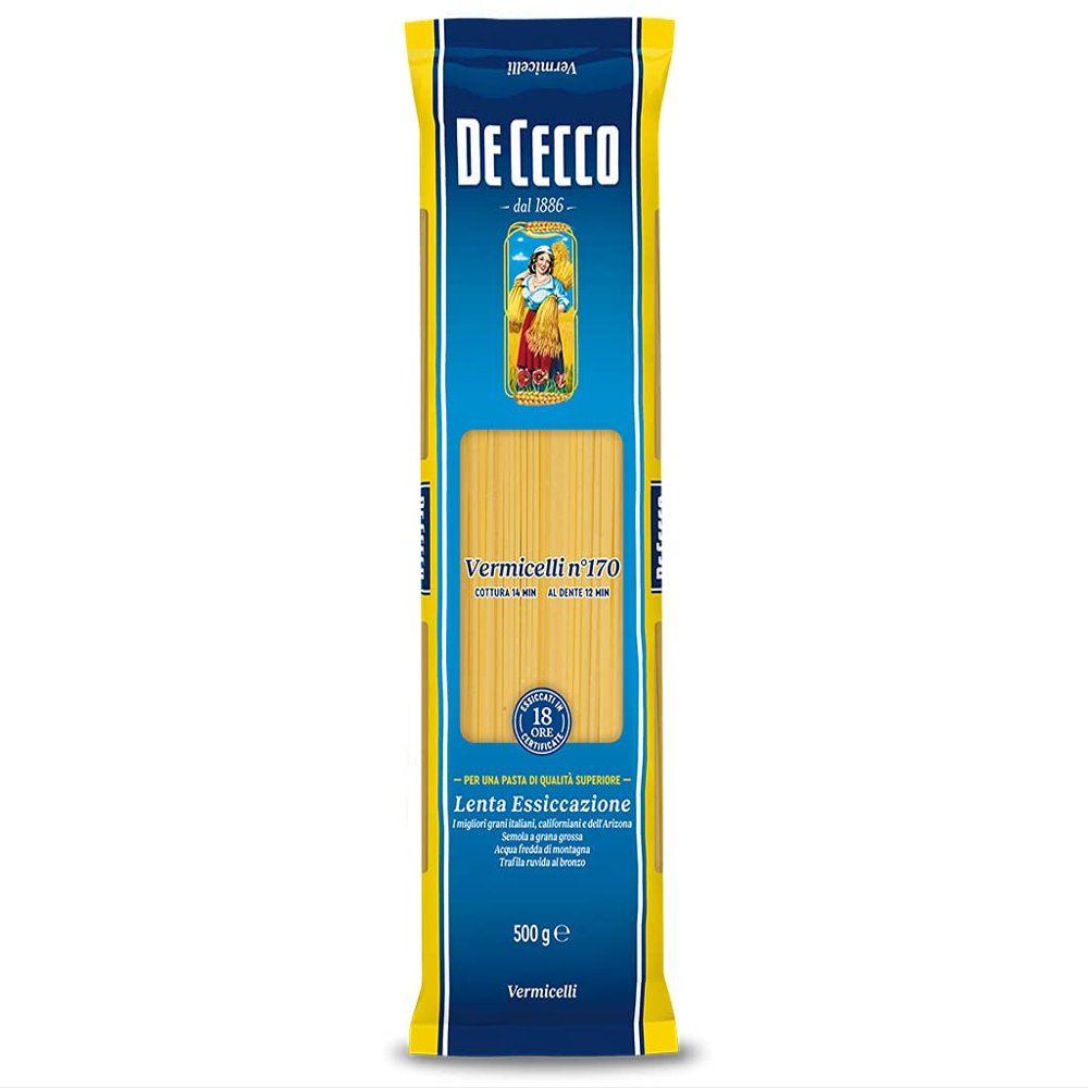 De Cecco Ital. Vermicelli 4 x 500 g Bottles