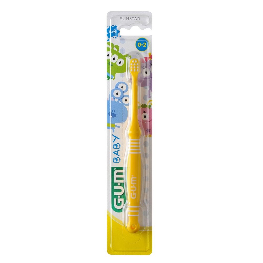Gum Baby Monster Toothbrush, Pack of 3