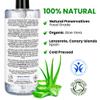 100% Pure Aloe Vera Gel - Hydrating Moisturizer for Face, Body, and Hair - Soothes Sunburns, Provides Post-Shave Relief, Enhances Acne Treatment, After Sun Soothing - 500 ml view 2