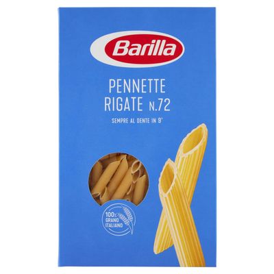 Barilla - Pennette Rigate, Cooking 10 Minutes - 6 Pieces of 500 g [3 kg]