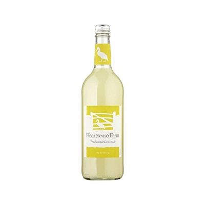 Heartsease Farm Sparkling Traditional Lemonade 750ml (Pack of 2)