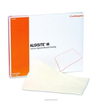 Algisite M Calcium Alginate Dressing 6 x 8/Qty 10 by Smith & Nephew