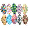 10 Pieces 14" Overnight/PP Charcoal Bamboo Reusable Cloth Mama Menstrual Pads (Group A) view 2