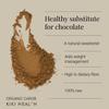 KIKI Health Organic RAW Carob Powder | Non GMO Gluten-Free Vegan Powder | Antioxidant Rich Superfood Perfect Chocolate Flavour Powder to Support Digestion | Antioxidant | Caffeine-Free - 185g view 2