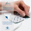 Axion Electrodes for Back Pain. 5 Pads to a Set. Compatible for TENS EMS Units with 2mm Connection. for Nerve and Muscle Stimulation and Treatment of Arthrosis Certified Medical Product view 4