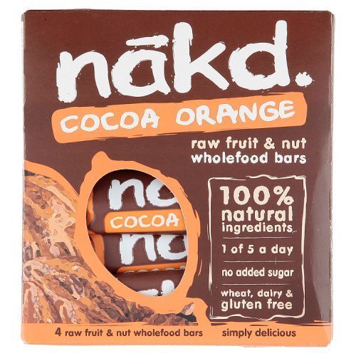 Nakd Cocoa Orange Multipacks (4 X 35G) [Misc.] by Nakd Bars
