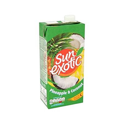 Sun Exotic Pineapple & Coconut Juice Drink 1L (Pack of 4)