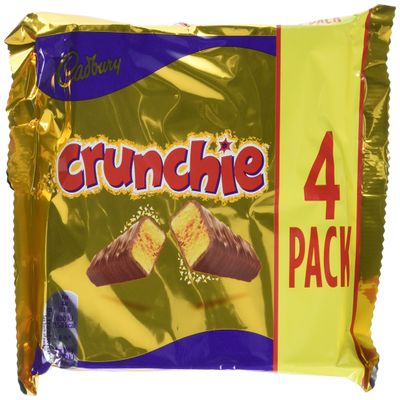 Cadbury Crunchie Chocolate Bar (Pack of 10)