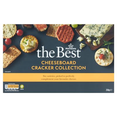 Morrisons The Best Cheeseboard Cracker Selection, 250g