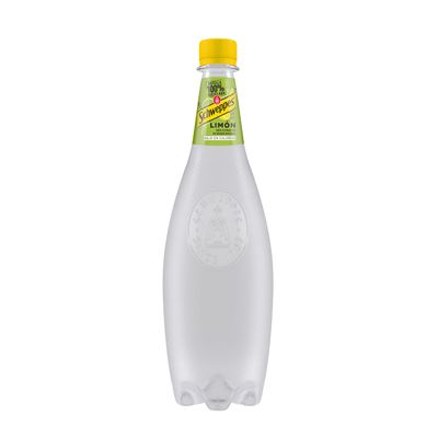 Schweppes Original Lemon Bottle 1 L [Pack of 4]
