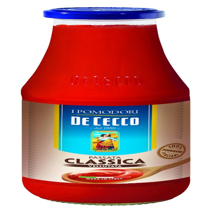 6X De Cecco Passata di Pomodoro Italian Tomato Sauce for Pasta 700g 100% Italian!