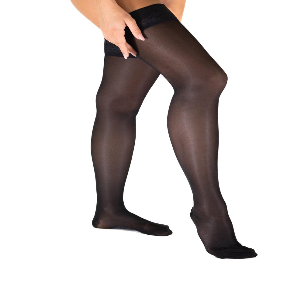 SEGRETA 140 Den Medium to Strong Graduated Compression Stockings