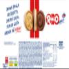 3X Pavesi Biscuits Ringo 330g with Vanilla Cream 6 Snack Cookies bar of Chocolate view 2
