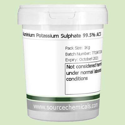 Aluminium Potassium Sulphate 1Kg Including Delivery