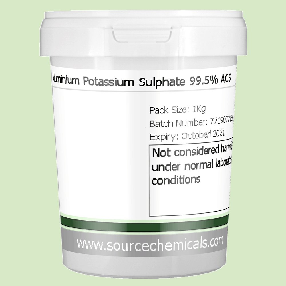 Aluminium Potassium Sulphate 1Kg Including Delivery