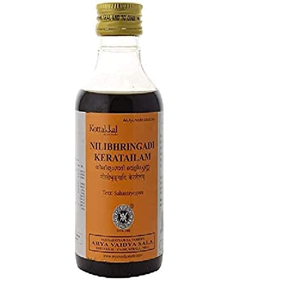 Arya Vaidya Sala Nilibringadi Keratailam -200 Ml Pet Bottle