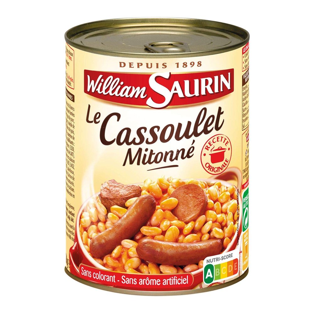William Saurin La Box 420g Cassoulet - Pack of 6