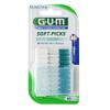 Gum Dental Soft Picks Large Interdental Brushes Pack of 3 (3x Pack of 40) view 1