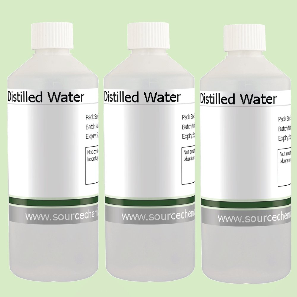 Distilled Water 3 x 500ml Inc Delivery