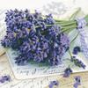 20 Napkins 33 x 33 cm Flowers Lavender Meadow Table Decoration view 1