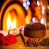Bizzibeans Brandy-Infused Christmas Fruitcake  Luxurious & Moist Fruit Cake with French Brandy-Soaked Fruit (No Icing) for Xmas  Vegetarian & Dairy Free  Serves 12  Round, 6, Approx 800gr view 3
