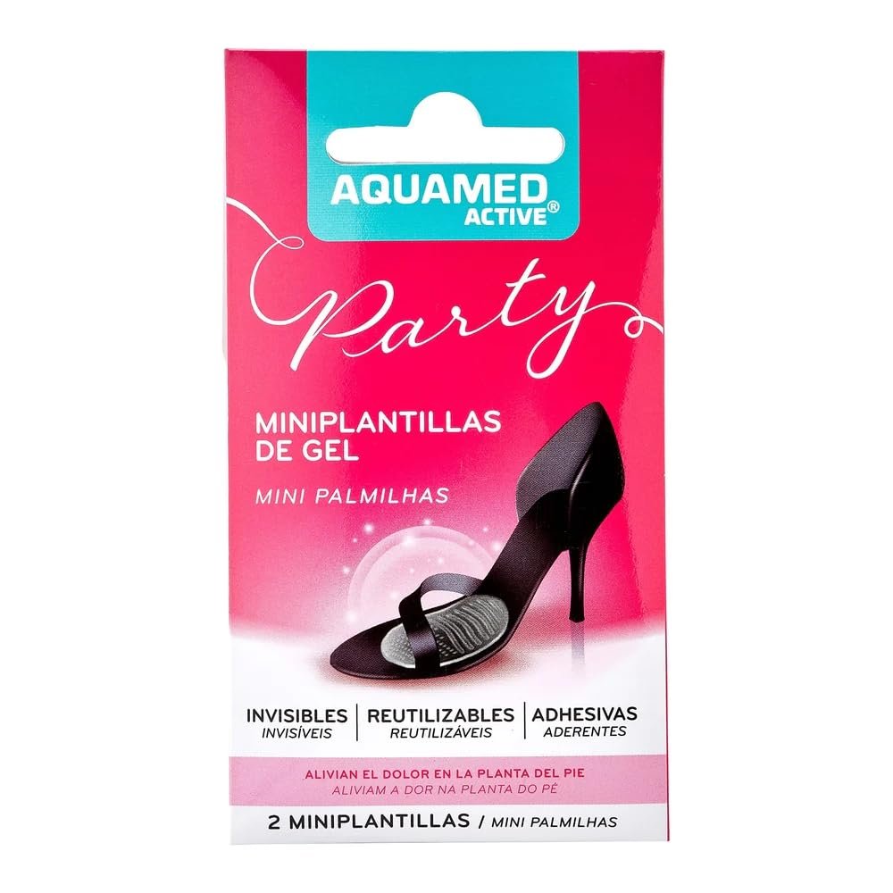 Aquamed Plantillas Gel Transparente  2 Unidades