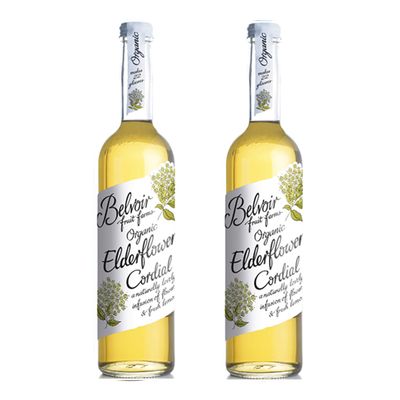 Belvoir Organic Elderflower Cordial 500ml (Pack of 2)