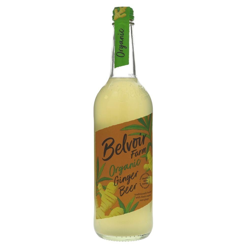Belvoir Organic Ginger Beer 750 ml (Pack of 12)