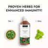 Kapiva Wild Tulsi Giloy Juice 1L | Natural Juice for Building Immunity | First Brand to use Neem Grown Giloy Stems with Fresh Tulsi Leaves | No Added Sugar view 3