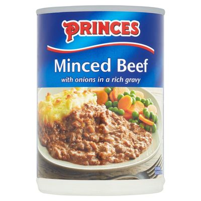 Princes Minced Beef With Onion, 6 X 392 g