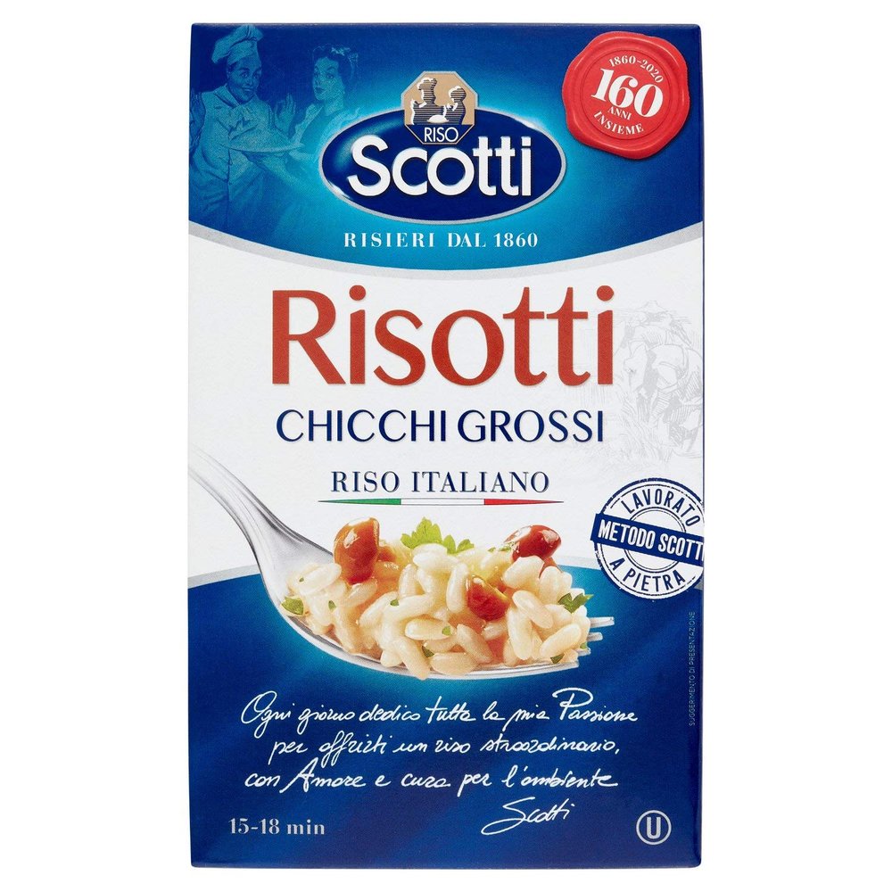 Riso Scotti - Risotti - beans, coarse - 1000 g - pack of 10