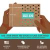 Boveda 65% Two-Way Humidity Control Pack For Aging & Long-Term Storage in Large Plastic & Wood Boxes  Size 320  Single  Moisture Absorber  Humidifier Pack  Individually Wrapped Hydration Packet view 2