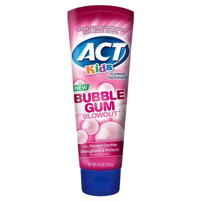 Act Kids Toothpaste Bbl Gum Bl 4.6 Oz