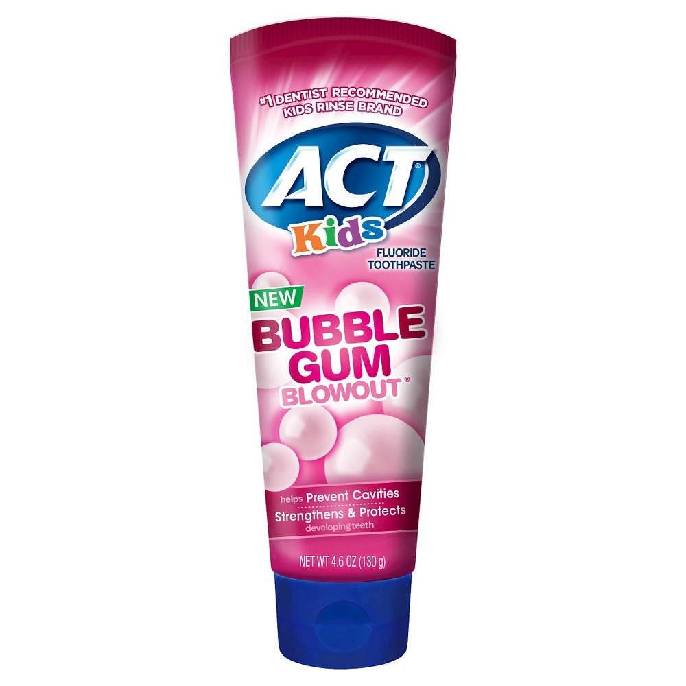 Act Kids Toothpaste Bbl Gum Bl 4.6 Oz
