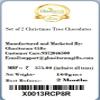Ghasitaram Gifts Christmas Gifts Chocolates - Set of 2 Christmas Tree Chocolates view 3