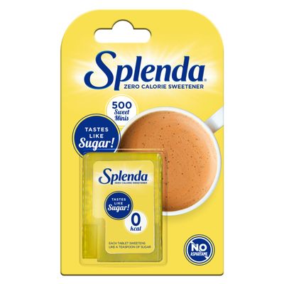 SPLENDA No Calorie Sweetener Dissolvable Minis, 500 Tablets (1-Pack)