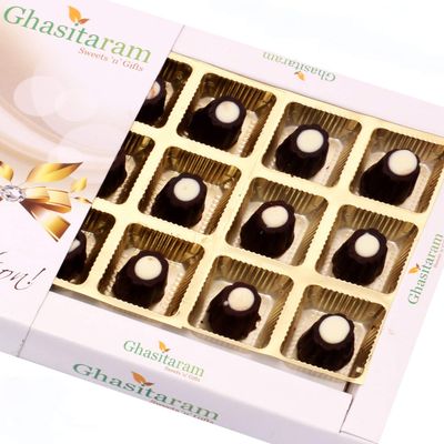 Ghasitaram Gifts Valentines Gift Valentines Day Chocolates for Girlfriend/Boyfriend/Husband and Wife Valentines Special Chocolate Valentines Gifts - Choco Cups (12 pcs)